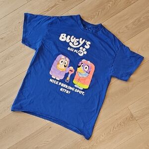 Blueys Big Play Rita & Janet Adult T-Shirt, Large